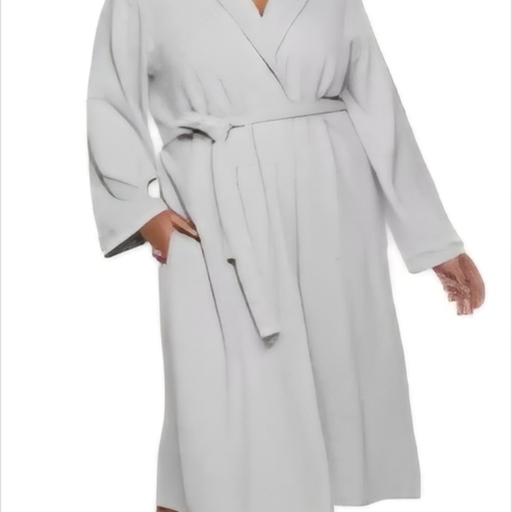 Croft & Barrow Light Gray Women's Robe